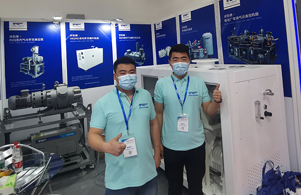 好凱悳CIBF2021展會現場：很高興見到妳(ni)